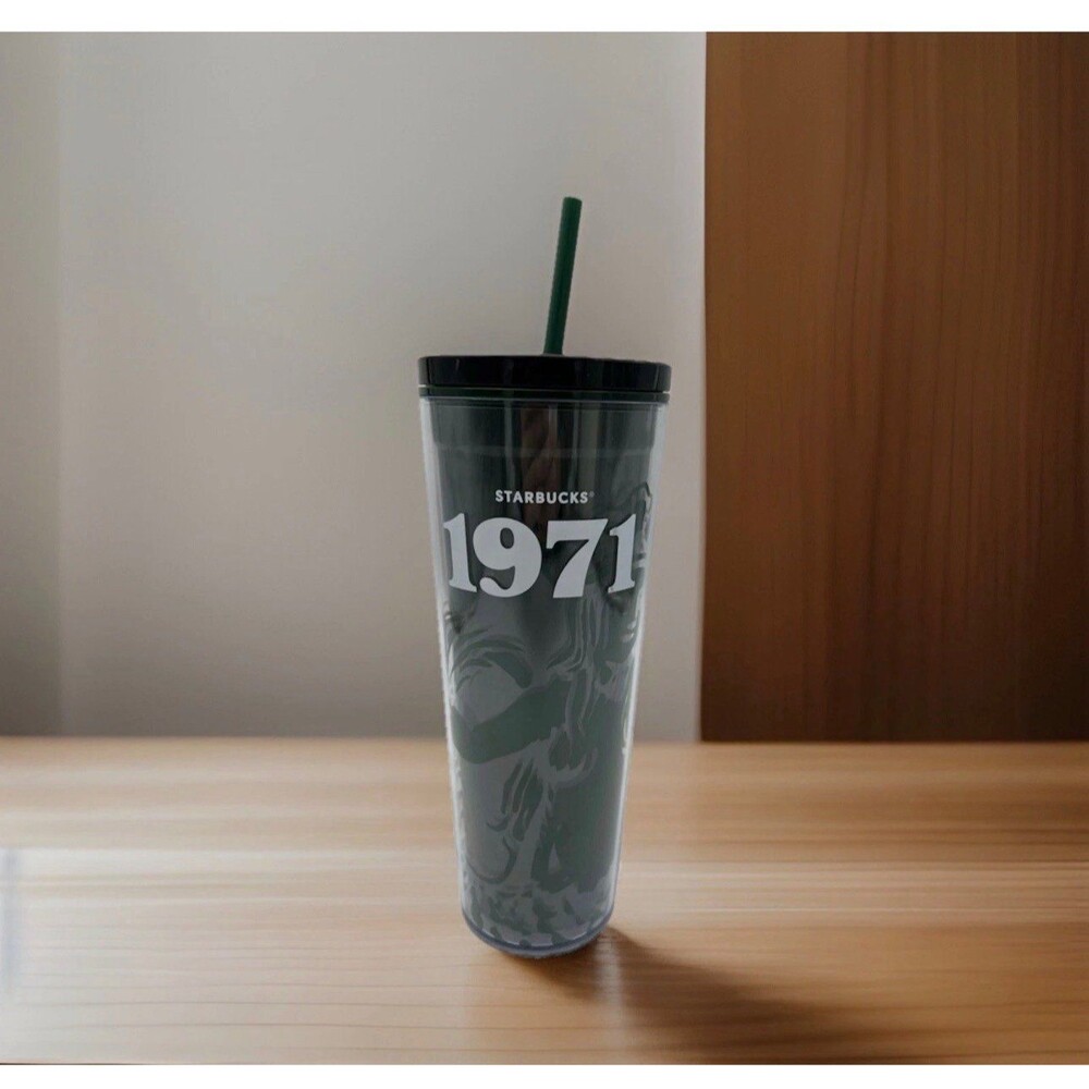 NEW Starbucks Limited Edition 1971 Green Siren Heritage Roast Cold Cup Tumbler